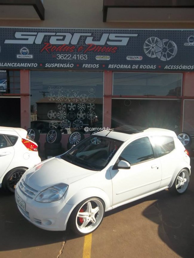 Ford ka com rodas aro 18 #9