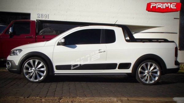 O CARRO MAS COBIÇADO DA VW ? SAVEIRO G6 REBAIXADA E COM SOM 😱 