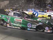 Campeonato de arrancada NHRA de Dragster em Pamona na Califórnia
