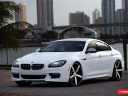 Vídeo BMW 640i Gran Coupe equipada com rodas vossen VVS-CV3 Concave aro 22