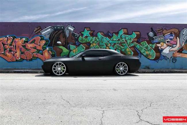 Dodge Challenger on Vossen Wheels