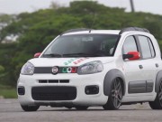 FULLPOWER Projects: Fiat Uno way com rodas volcano v140 aro 18