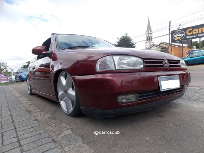 Vw Gol bola andando na FIXA nas 17'' ZERAAADO DE NOVOO 