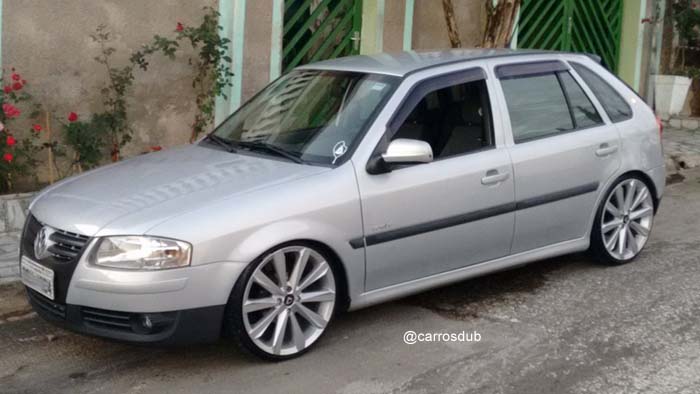 gol g4 fixa top demais - Carros rebaixados