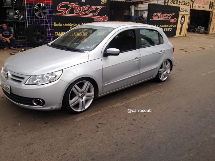 Gol quadrado rebaixado LongBeach Aro 18 