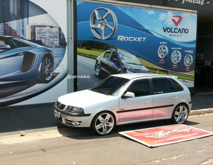 Volkswagen Gol GL + Rodas Strong 18' [Replace] 