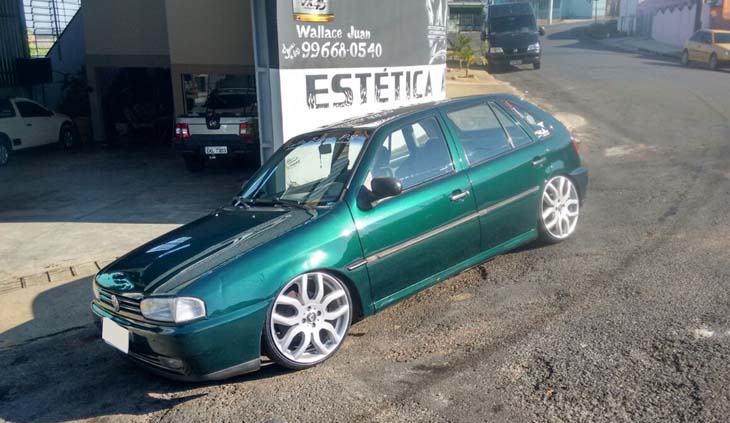 Gol G3 Rebaixado verde  Gol g3 rebaixado, Gol g3, Gol