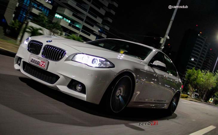 BMW 528i GT rebaixado com rodas aro 20