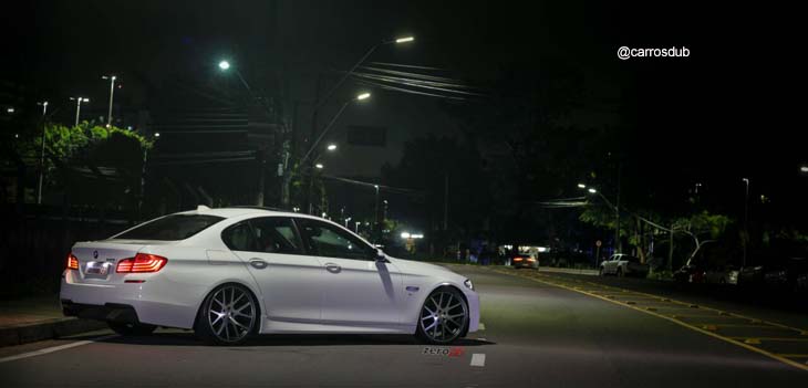 BMW 528i GT rebaixado com rodas aro 20