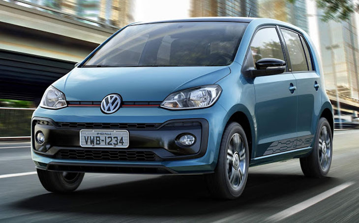  Nuevo Volkswagen UP echa un vistazo al restyling de detalles oficiales