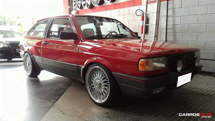 VW GOL GTS VERMELHO REBAIXADO PARA STATUS ❤. 