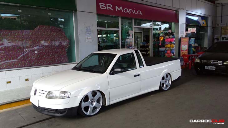 Saveiro G4 com rodas aro 18