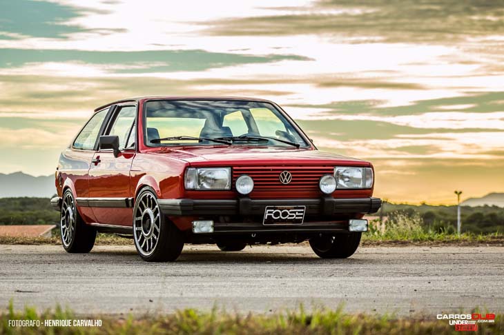 Gol rebaixado com rodas Volcano SnowFlakes GT aro 17